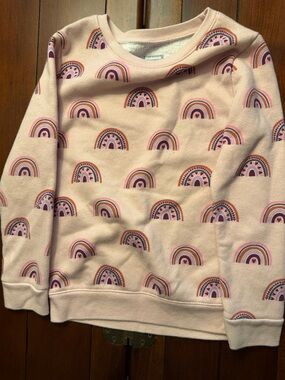 Garanimals Pink Rainbow Print Sweatshirt